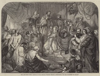 La regina Filippa intercede per i borghesi di Calais